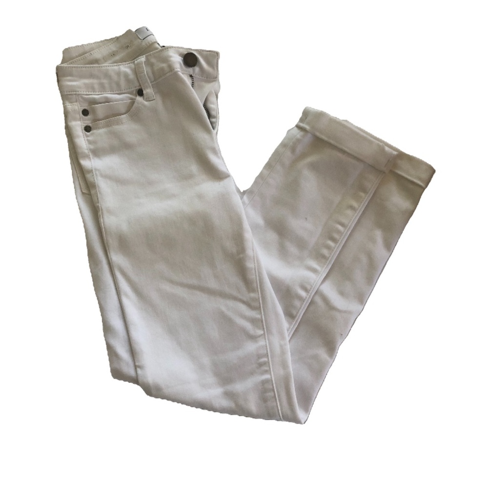 Liver Pool White Skinny Jeans